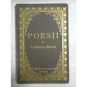 POESII - VERONICA MICLE - editie 1887